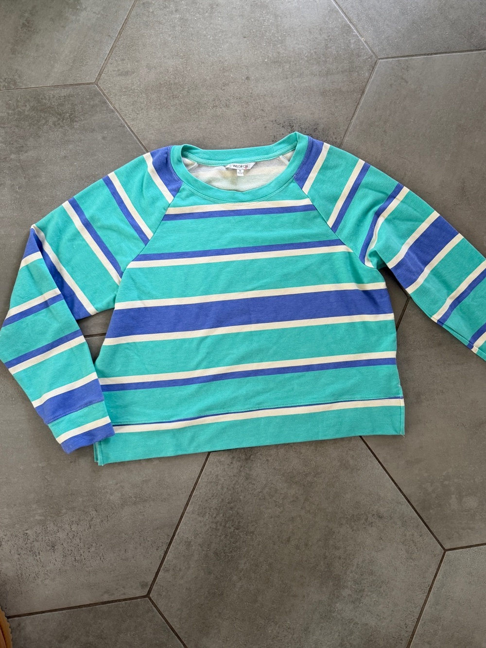 Wildfox Striped Sweatshirt Size M